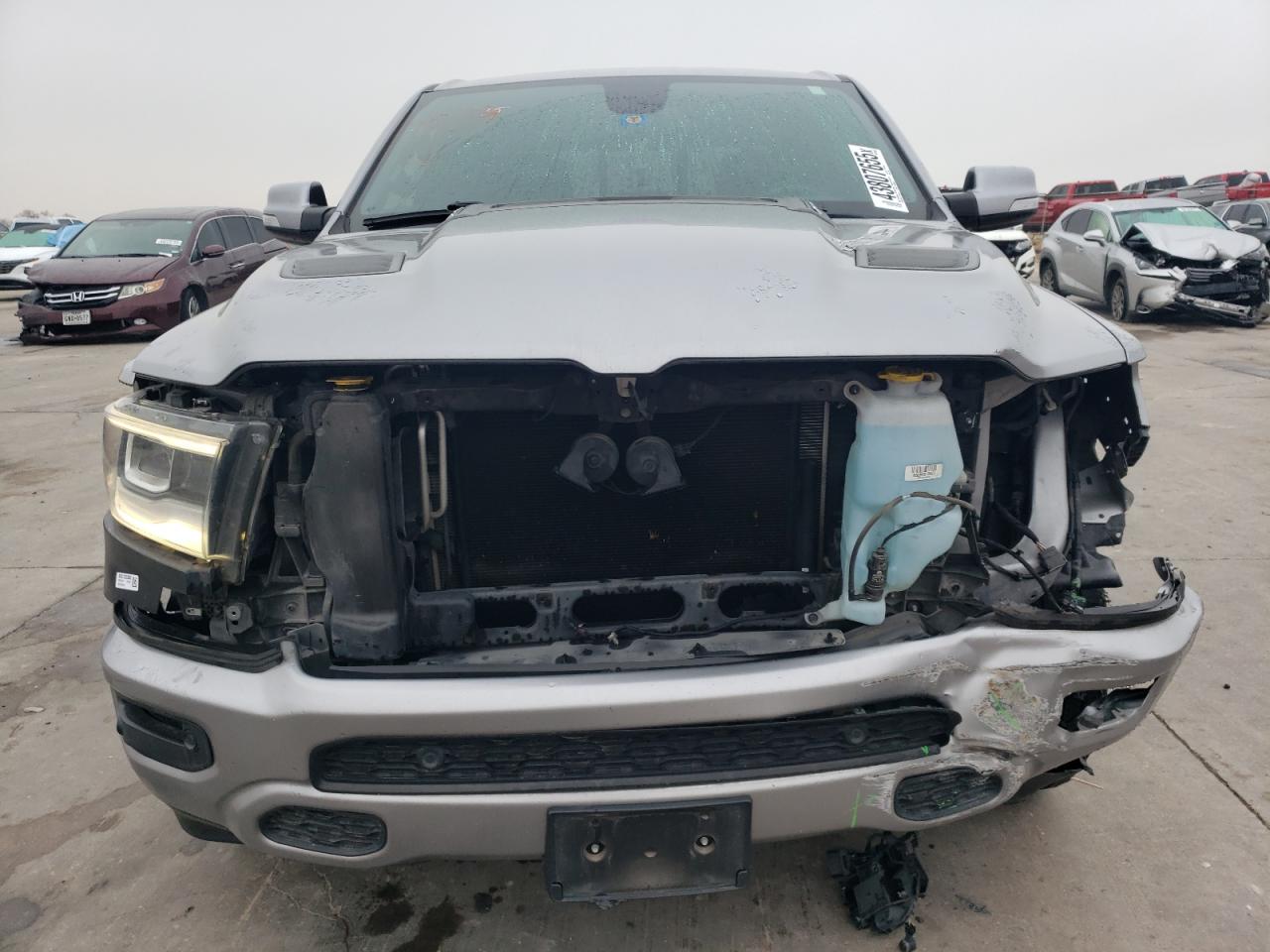 2019 RAM 1500 VIN 1C6SRFJTXKN624105 Copart auction photo, front end / rear end damage thumbnail 5