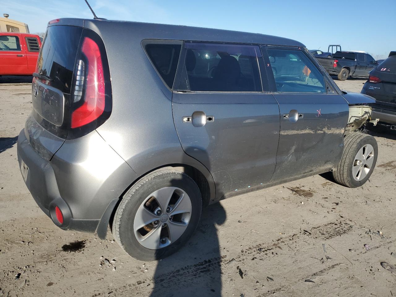 2016 KIA Soul VIN KNDJN2A2XG7295854 Copart auction photo, front end damage thumbnail 3