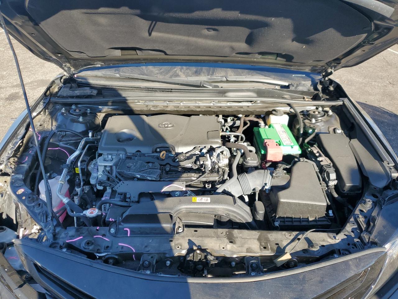 2022 Toyota Camry VIN 4T1G11AK0NU017569 Copart auction photo, front end / minor dent/scratches damage thumbnail 13