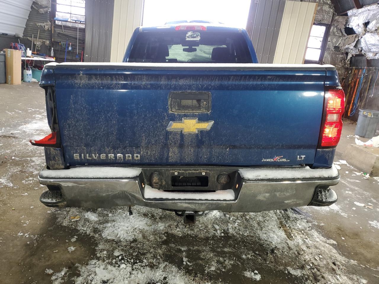 2017 Chevrolet Silverado VIN 1GCVKREC9HZ273520 Copart auction photo, front end / undercarriage damage thumbnail 6