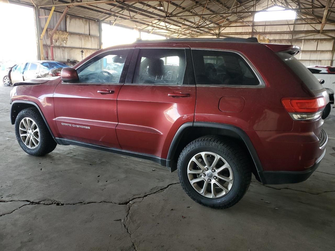 2015 Jeep Grand Cherokee VIN 1C4RJEAG1FC700355 Copart auction photo, front end / rear end damage thumbnail 2