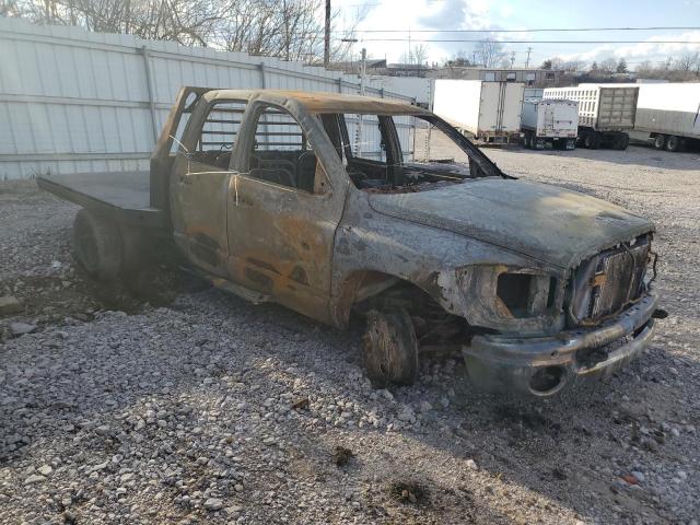 2007 Dodge RAM VIN 3D6WH48A87G791191 Copart auction photo, burn damage thumbnail 4