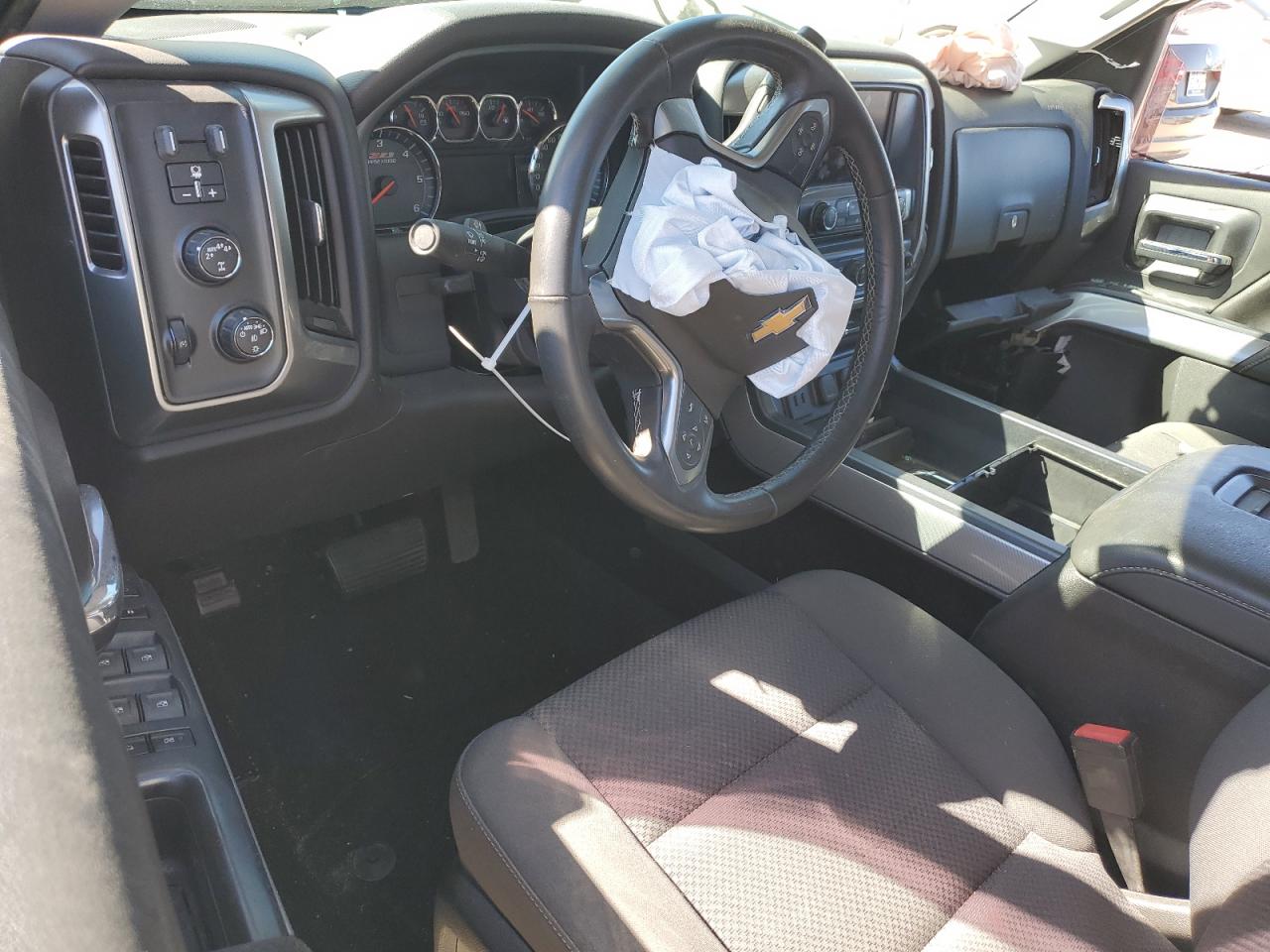 2017 Chevrolet Silverado VIN 3GCUKREC7HG309345 Copart auction photo, front end / side damage thumbnail 8