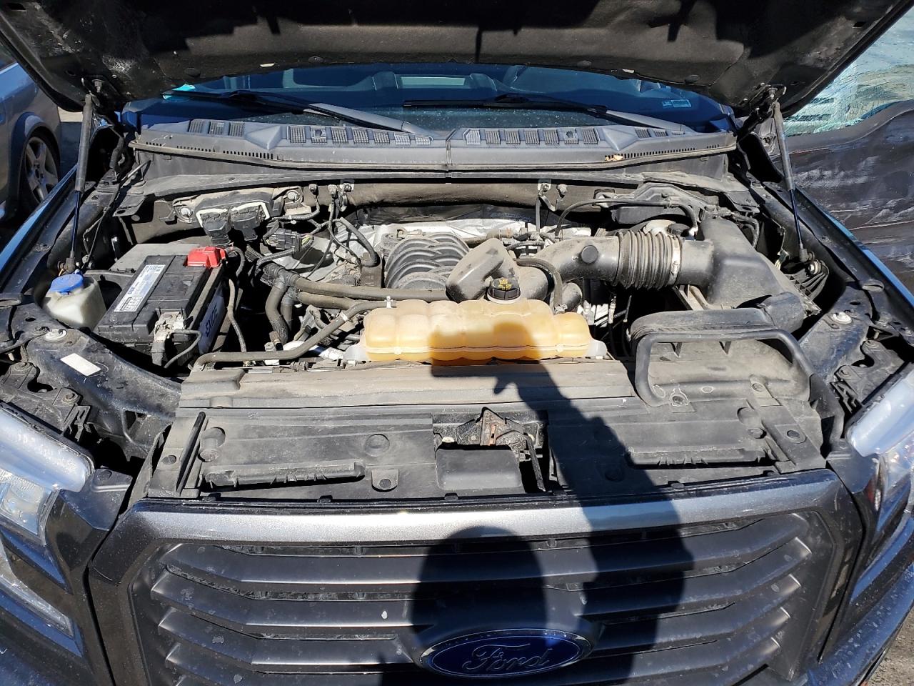 2017 Ford F-150 VIN 1FTEW1EF5HFC48518 Copart auction photo, side damage thumbnail 11