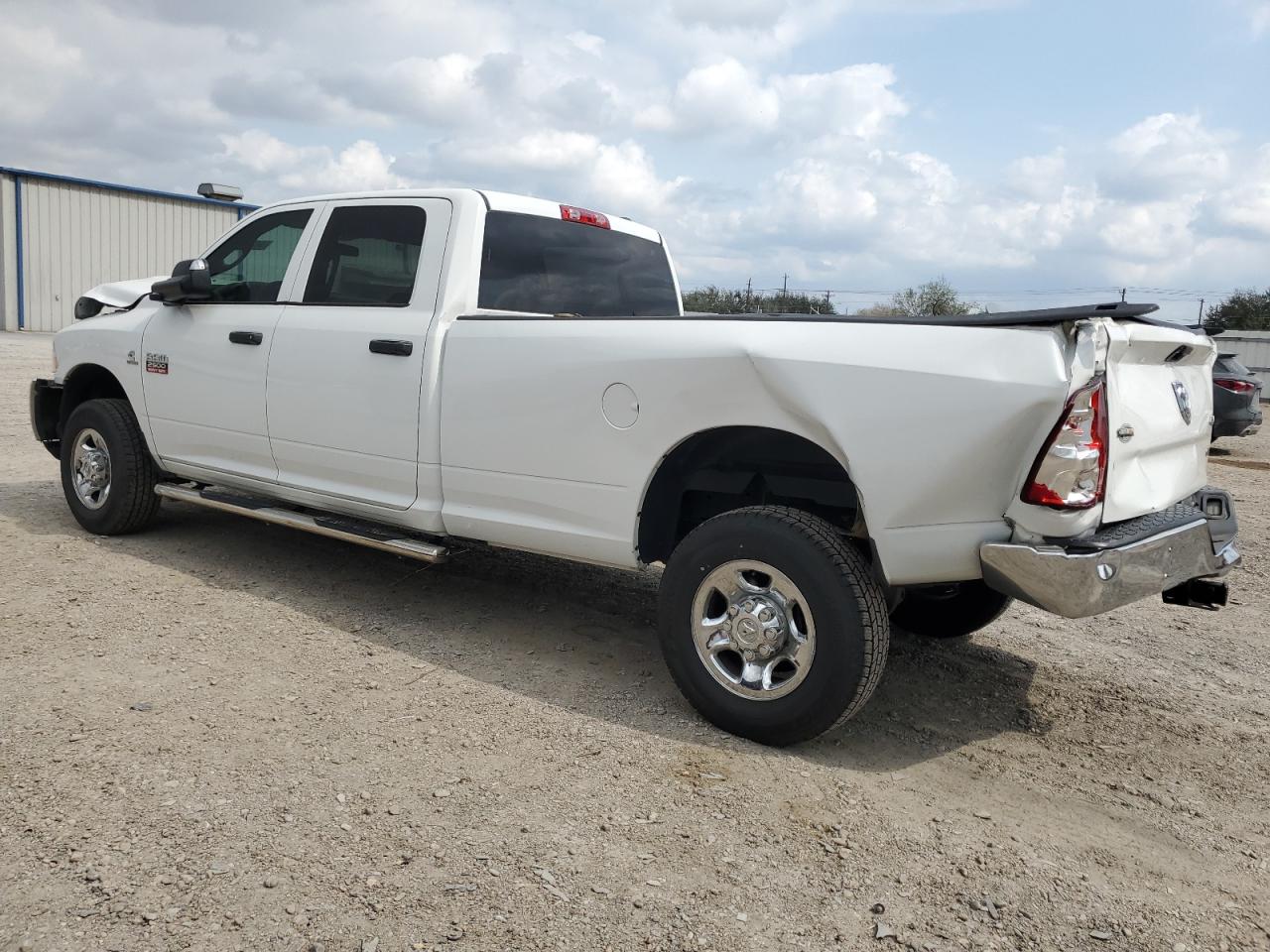 2012 Dodge RAM VIN 3C6UD5HL7CG226173 Copart auction photo, front end / rear end damage thumbnail 2