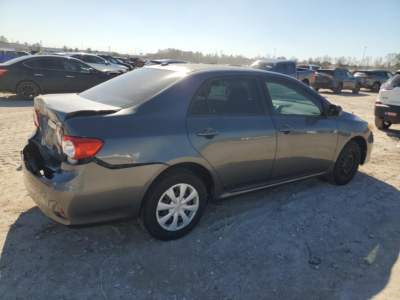 2011 Toyota Corolla VIN 2T1BU4EE7BC606607 Copart auction photo, rear end damage thumbnail 3