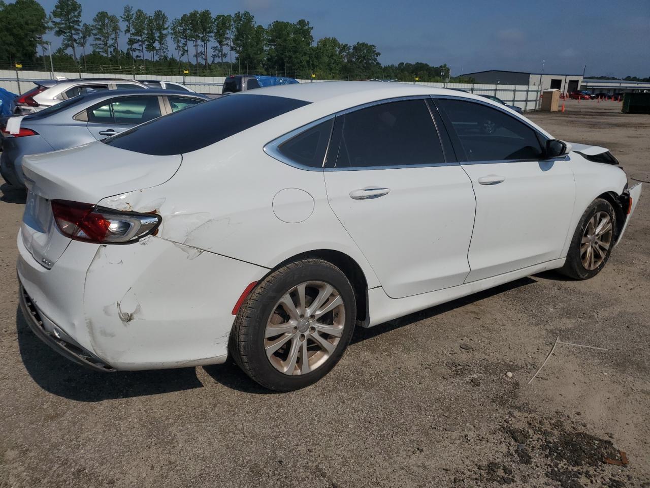 2016 Chrysler 200 VIN 1C3CCCAB3GN181764 Copart auction photo, front end / rear end damage thumbnail 3