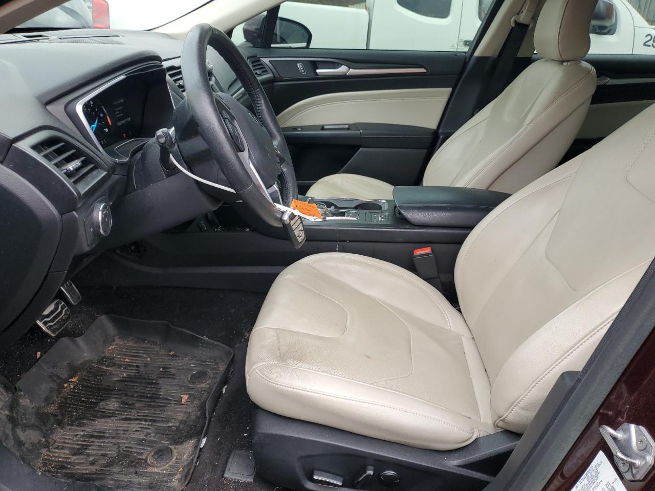 2017 Ford Fusion VIN 3FA6P0SU9HR147389 Copart auction photo, front end damage thumbnail 7