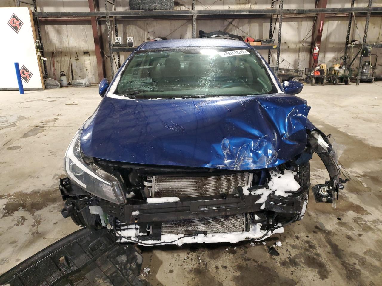 2018 KIA Forte VIN 3KPFL4A79JE249698 Copart auction photo, front end / undercarriage damage thumbnail 5