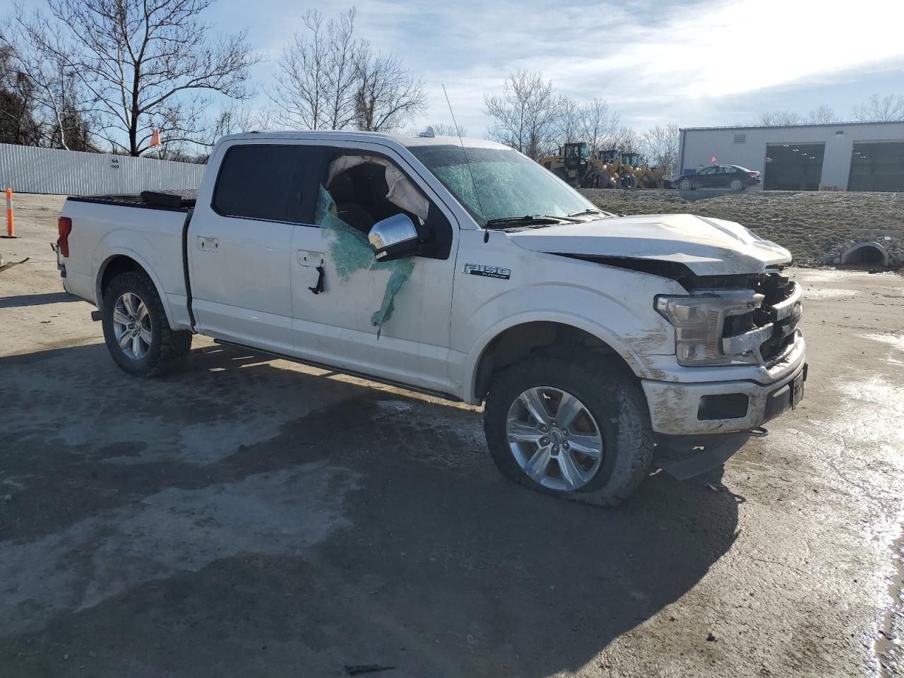2019 Ford F-150 VIN 1FTEW1E46KFD25631 Copart auction photo, rollover damage thumbnail 4