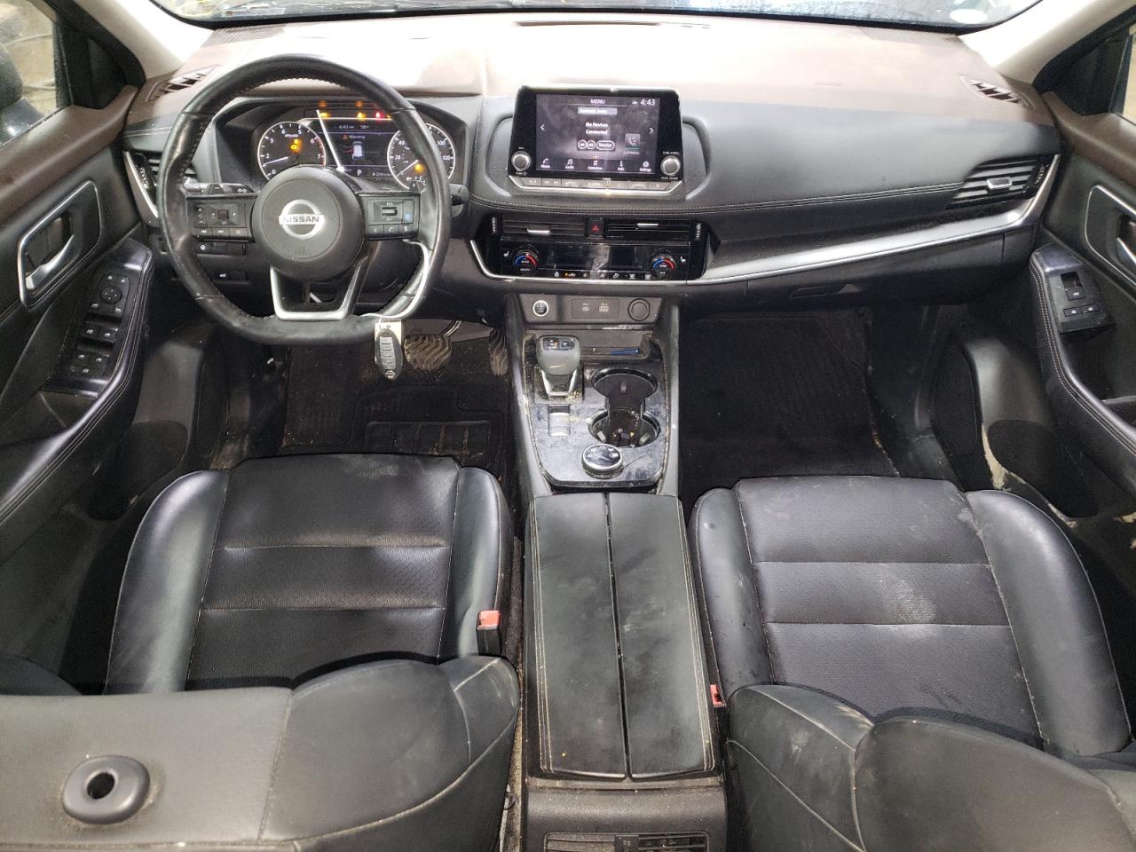 2021 Nissan Rogue VIN 5N1AT3BB6MC808364 Copart auction photo, rear end / side damage thumbnail 8