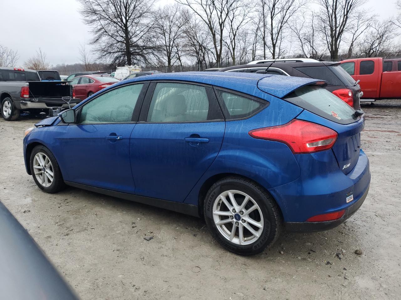2018 Ford Focus VIN 1FADP3K22JL239892 Copart auction photo, front end / minor dent/scratches damage thumbnail 2