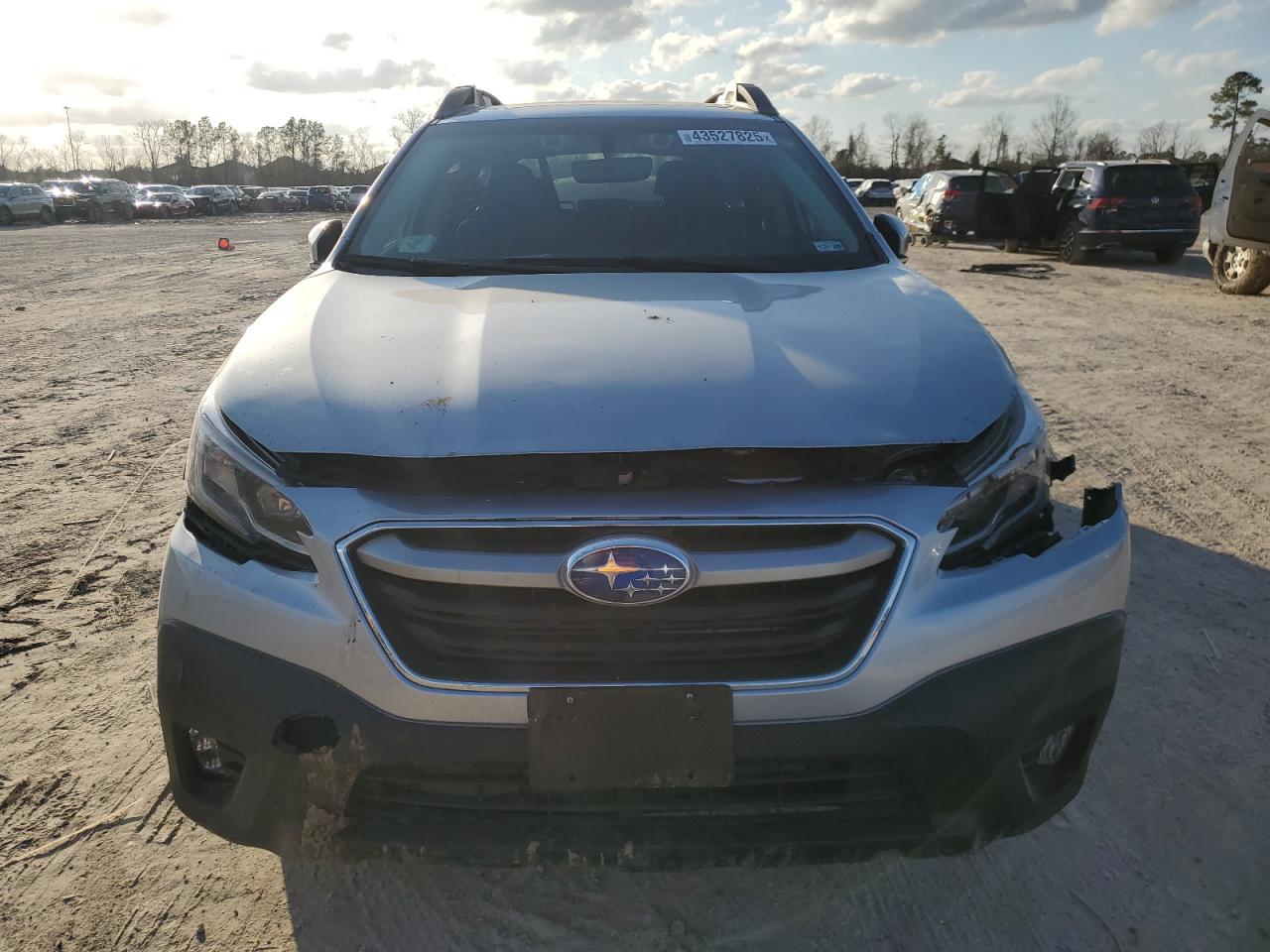 2020 Subaru Outback VIN 4S4BTANC5L3185881 Copart auction photo, front end / side damage thumbnail 5