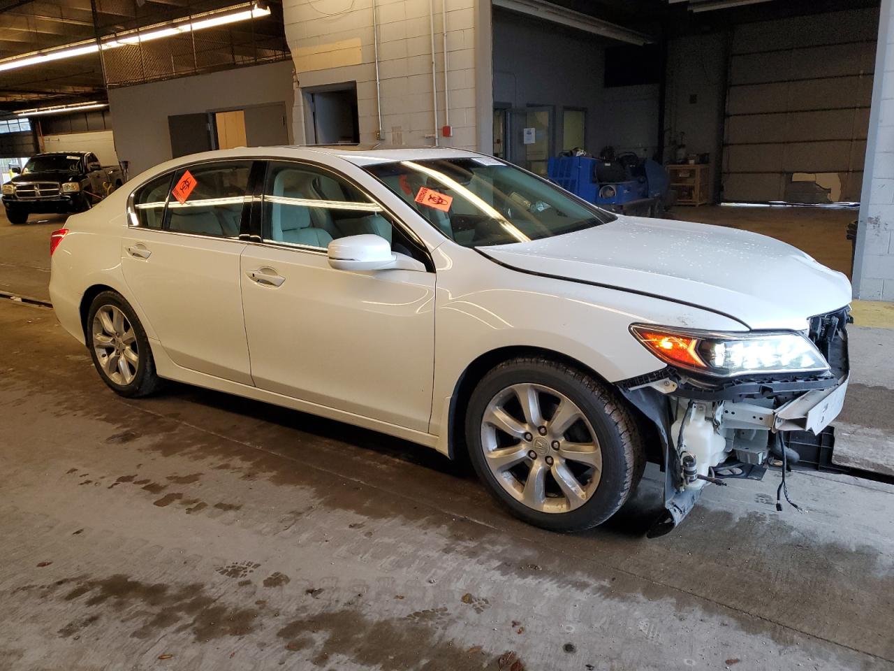 2014 Acura RLX VIN JH4KC1F96EC800303 Copart auction photo, front end / minor dent/scratches damage thumbnail 4