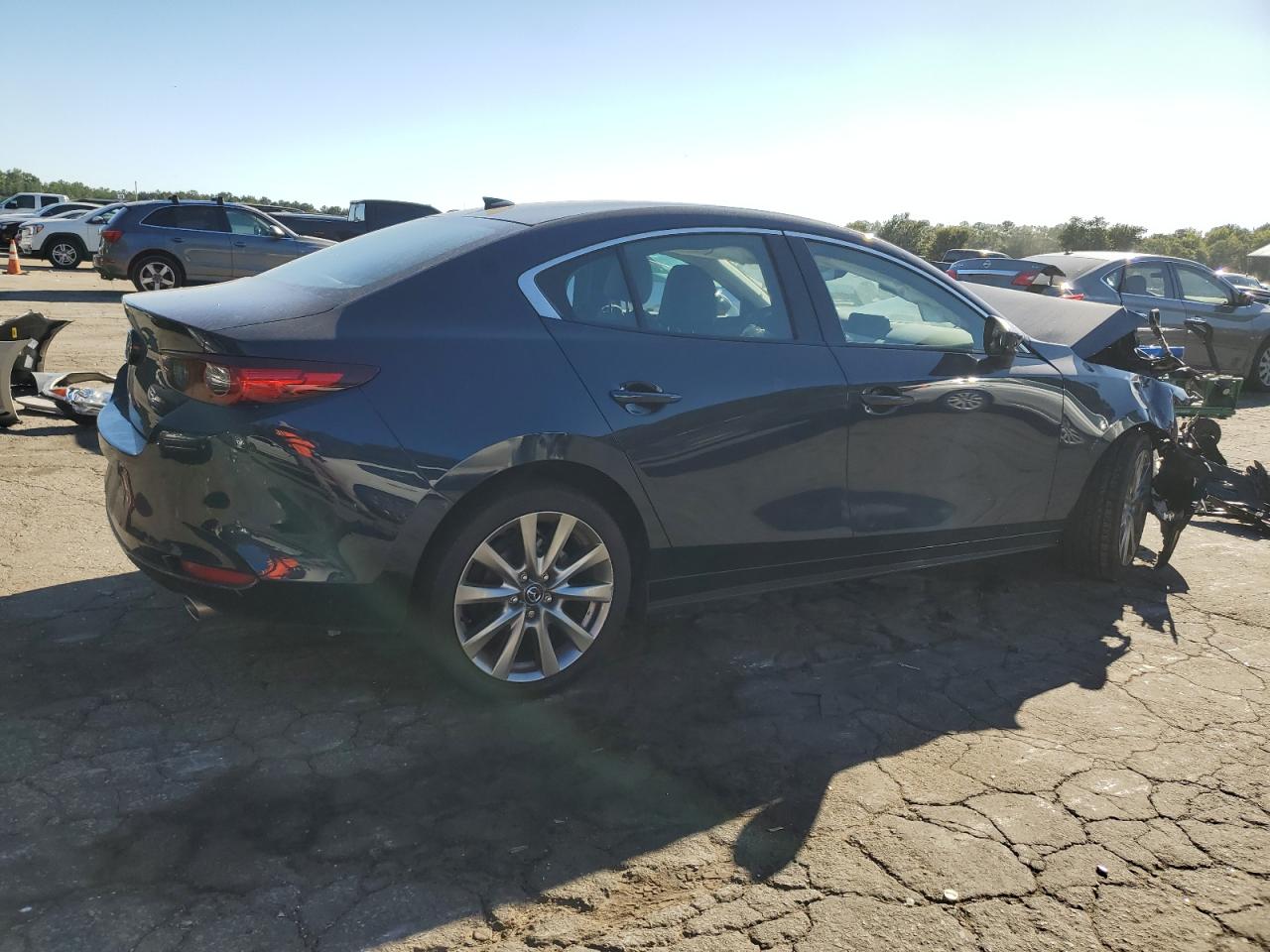 2023 Mazda 3 VIN 3MZBPBDM2PM355074 Copart auction photo, front end damage thumbnail 3