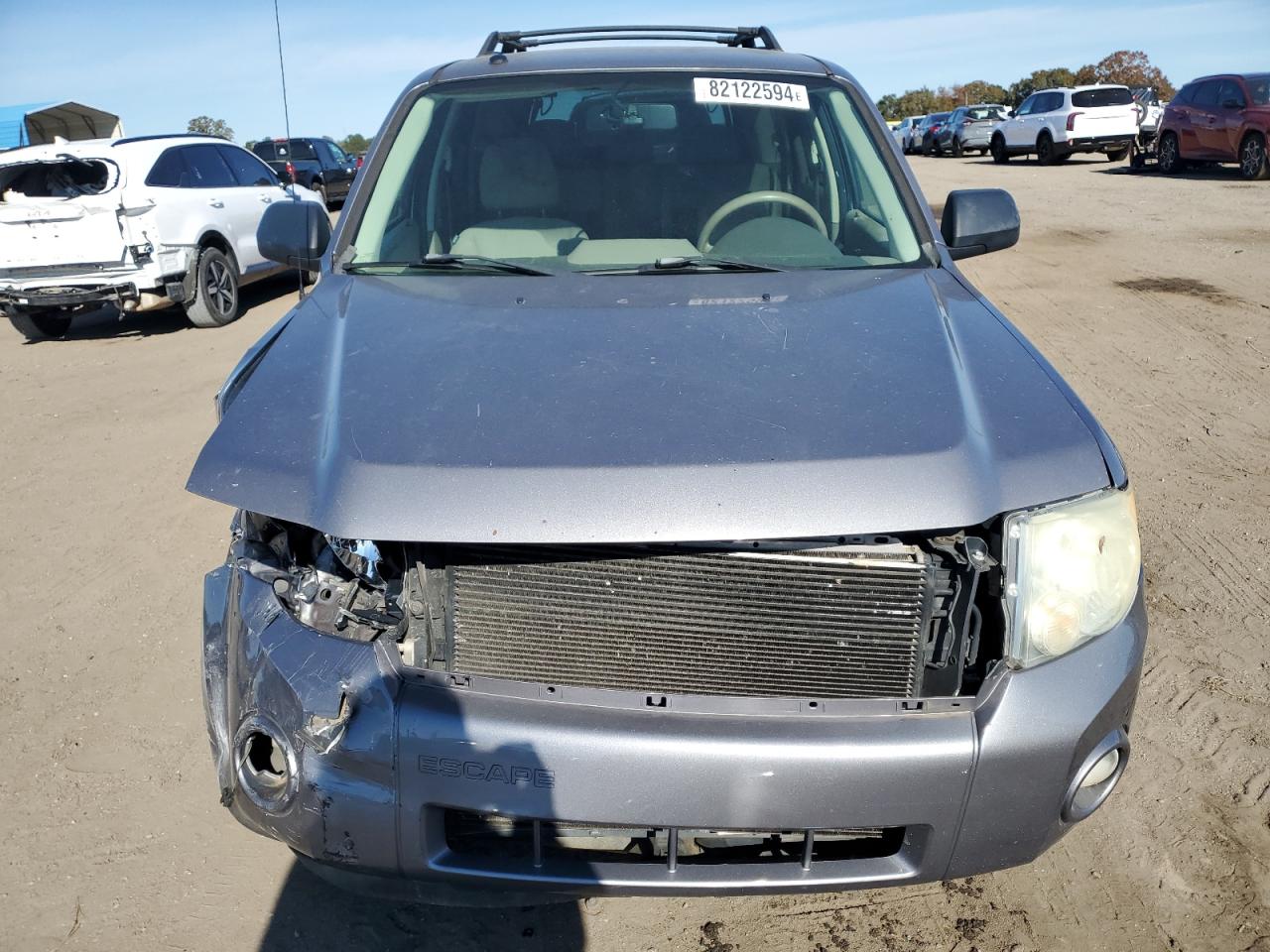 2008 Ford Escape VIN 1FMCU031X8KB41899 Copart auction photo, front end / side damage thumbnail 5