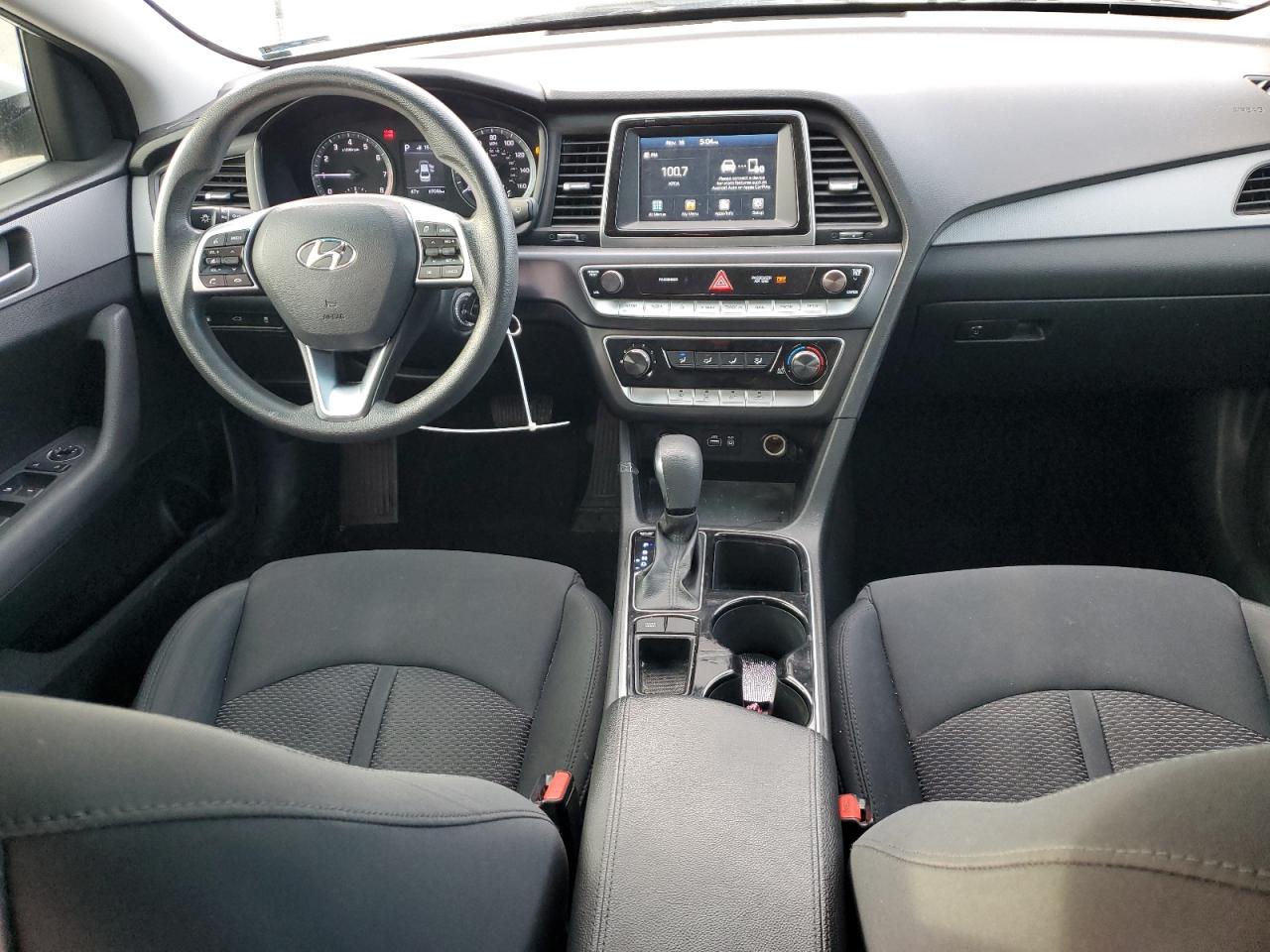 2019 Hyundai Sonata VIN 5NPE24AF1KH757165 Copart auction photo, all over / undercarriage damage thumbnail 8