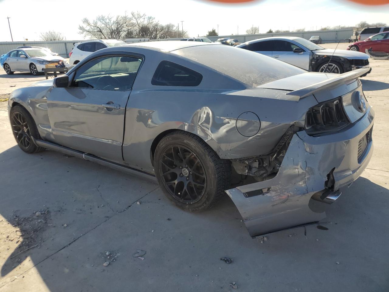 2013 Ford Mustang VIN 1ZVBP8AM1D5281817 Copart auction photo, all over damage thumbnail 2