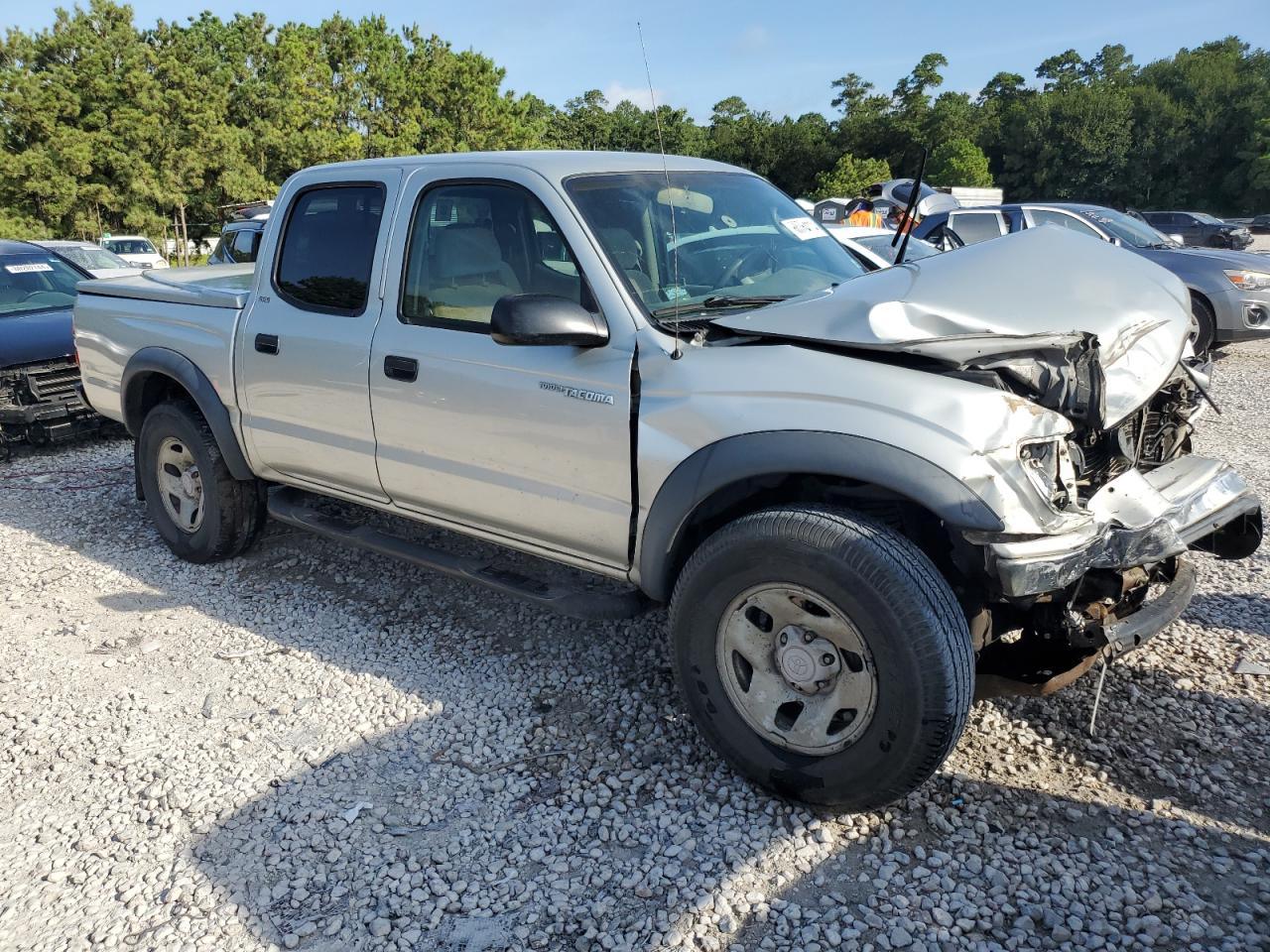 2004 Toyota Tacoma VIN 5TEGM92N24Z406335 Copart auction photo, front end damage thumbnail 4
