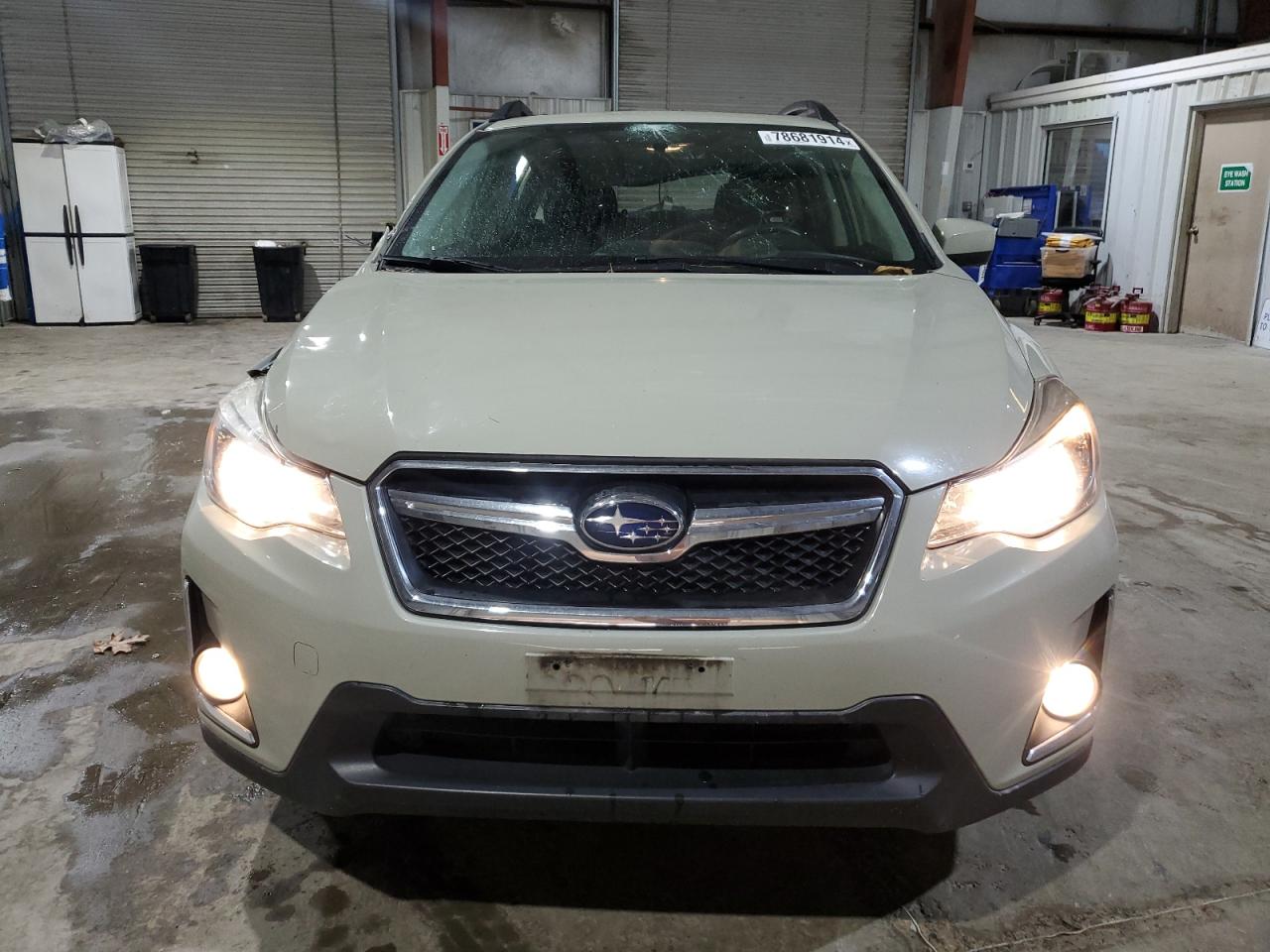 2017 Subaru XV VIN JF2GPABC9HH266185 Copart auction photo, top/roof / side damage thumbnail 5