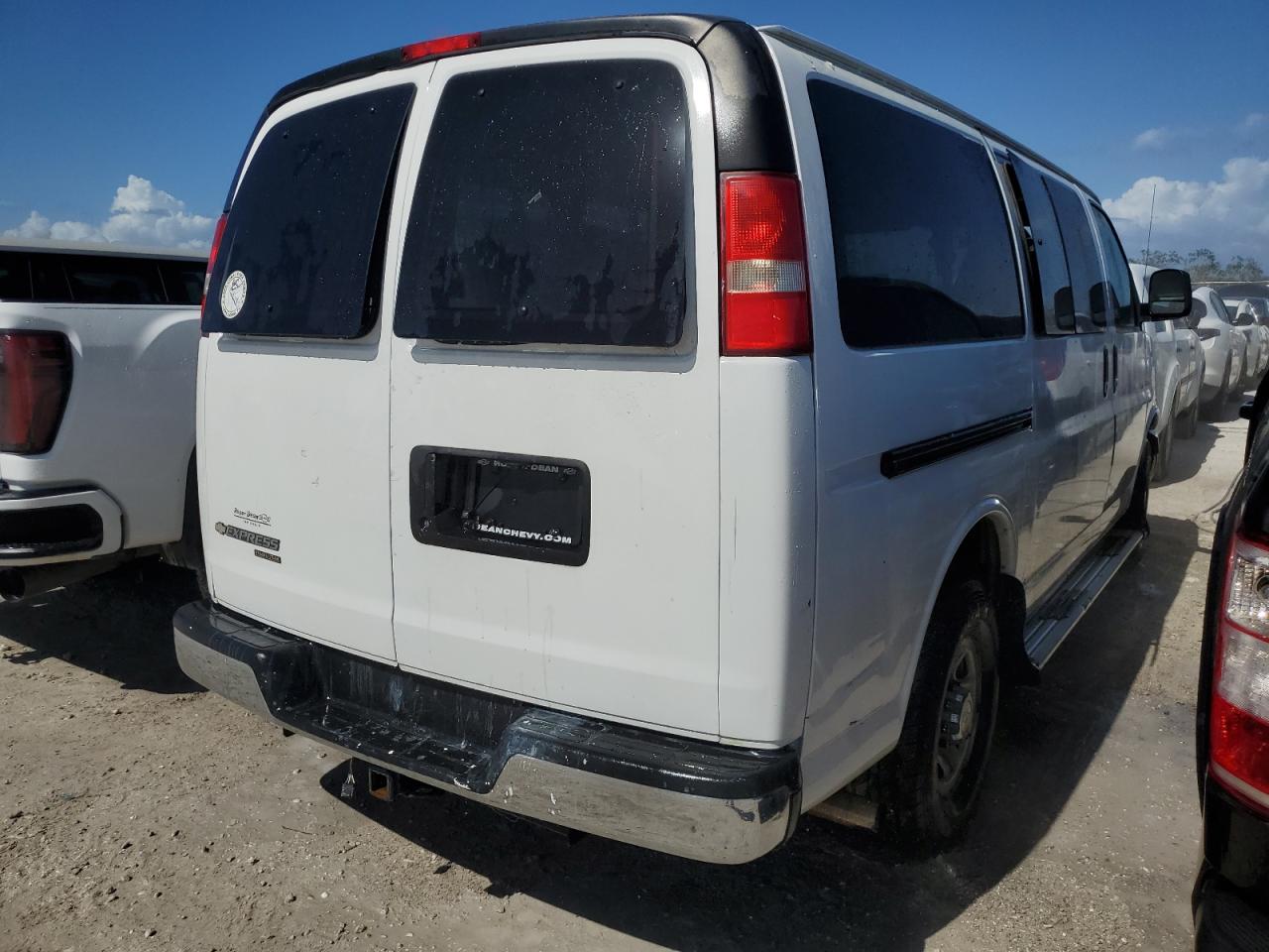 2012 Chevrolet Express VIN 1GAZGYFG6C1134377 Copart auction photo, unknown / minor dent/scratches damage thumbnail 3