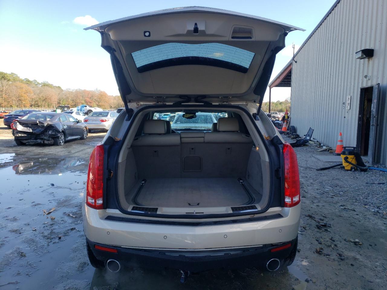 2010 Cadillac SRX VIN 3GYFNAEY8AS633382 Copart auction photo, rear end / front end damage thumbnail 6