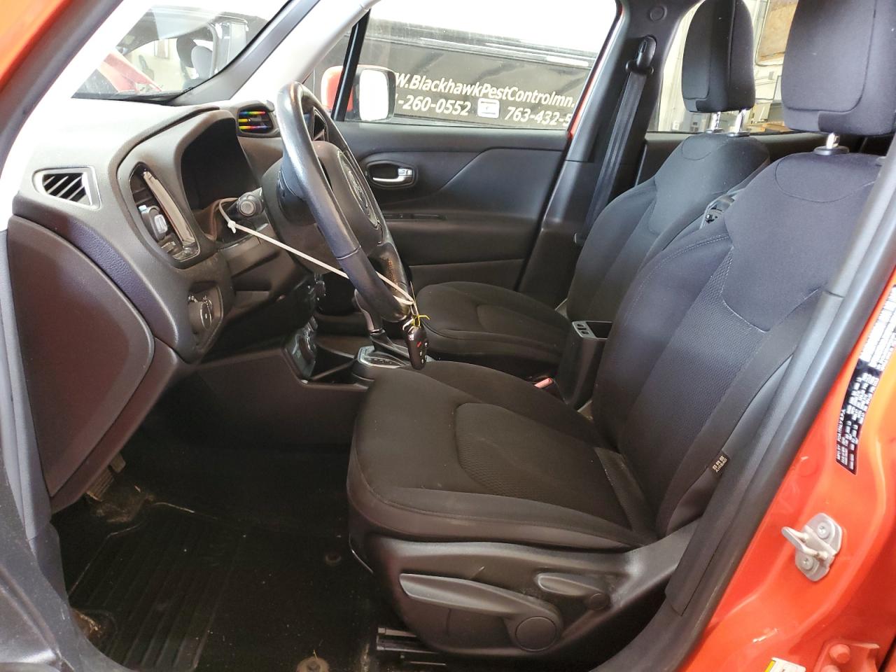 2019 Jeep Renegade VIN ZACNJBBB4KPK01973 Copart auction photo, front end damage thumbnail 7