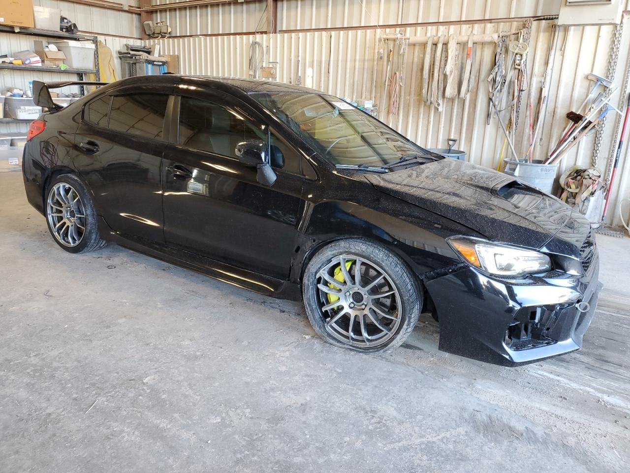 2019 Subaru WRX VIN JF1VA2V61K9825593 Copart auction photo, undercarriage / hail damage thumbnail 4
