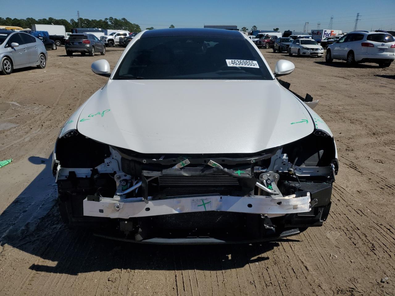2019 Alfa Romeo Giulia VIN ZARFAMBN2K7621523 Copart auction photo, front end / minor dent/scratches damage thumbnail 5