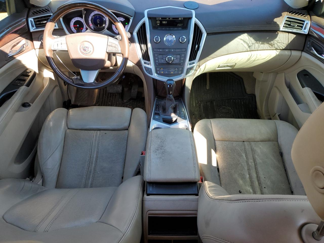 2012 Cadillac SRX VIN 3GYFNDE37CS523903 Copart auction photo, all over damage thumbnail 8