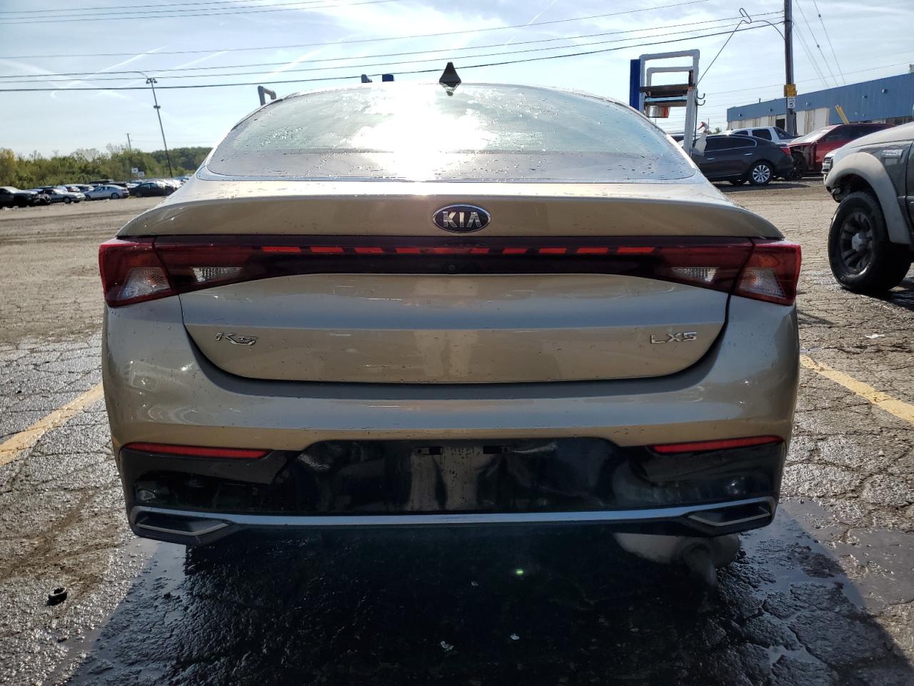 2021 KIA K5 VIN 5XXG14J24MG039486 Copart auction photo, rollover damage thumbnail 6