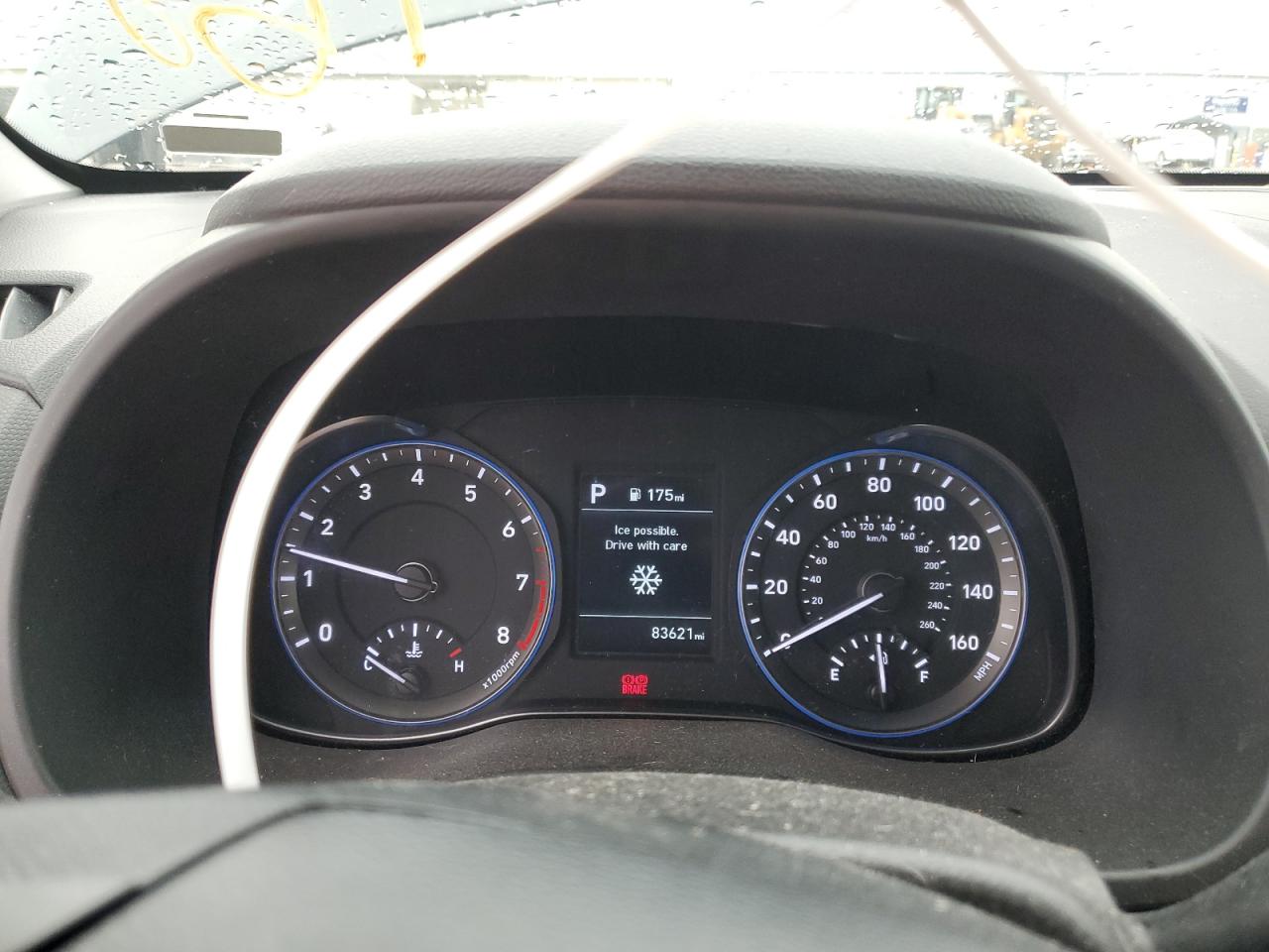 2020 Hyundai Kona VIN KM8K12AA8LU474800 Copart auction photo, front end damage thumbnail 9