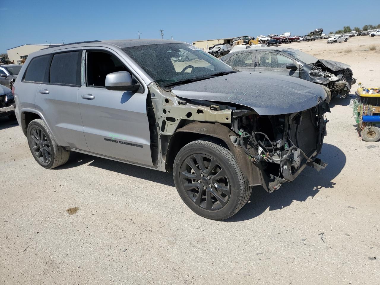 2021 Jeep Grand Cherokee VIN 1C4RJEAG4MC596358 Copart auction photo, front end damage thumbnail 4