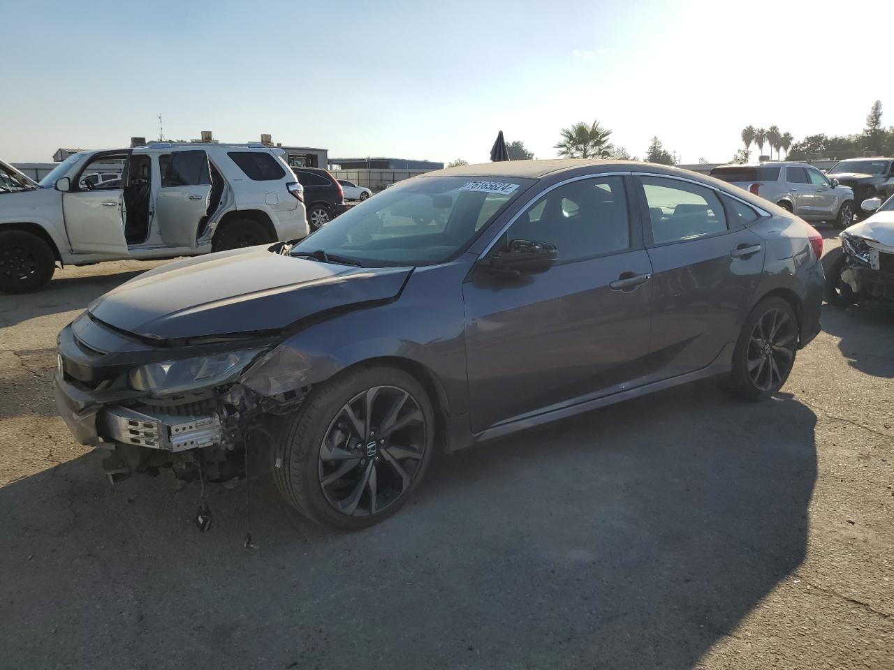 2021 Honda Civic VIN 2HGFC2F86MH507045