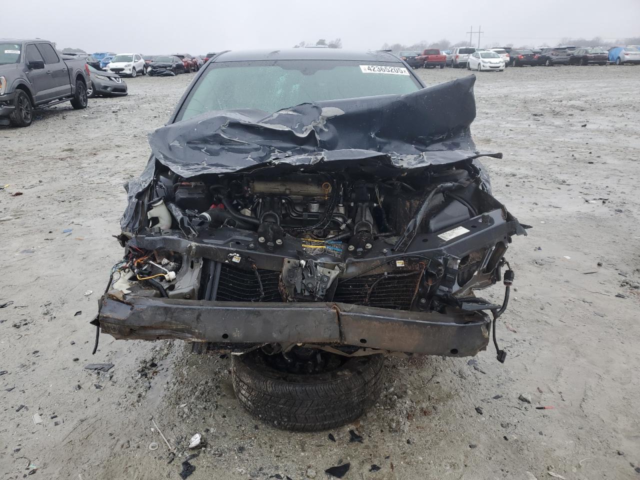 2009 Chevrolet Impala VIN 2G1WB57K791232274 Copart auction photo, front end / side damage thumbnail 5