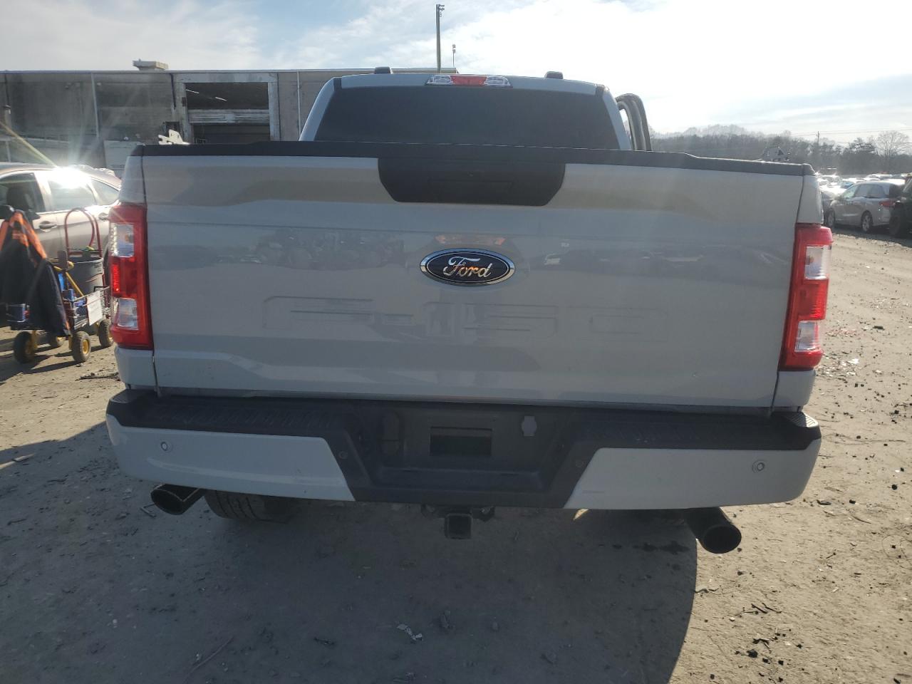 2023 Ford F-150 VIN 1FTFW1E53PFA46190 Copart auction photo, front end / side damage thumbnail 6