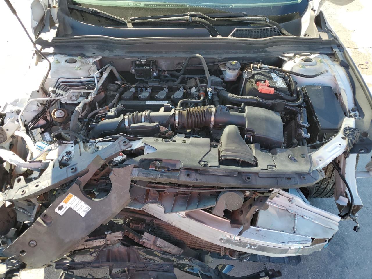 2018 Honda Accord VIN 1HGCV1F36JA175386 Copart auction photo, front end damage thumbnail 11