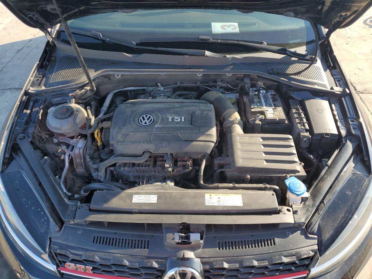 2020 Volkswagen GTI VIN 3VW5T7AU0LM014423 Copart auction photo, front end damage thumbnail 11