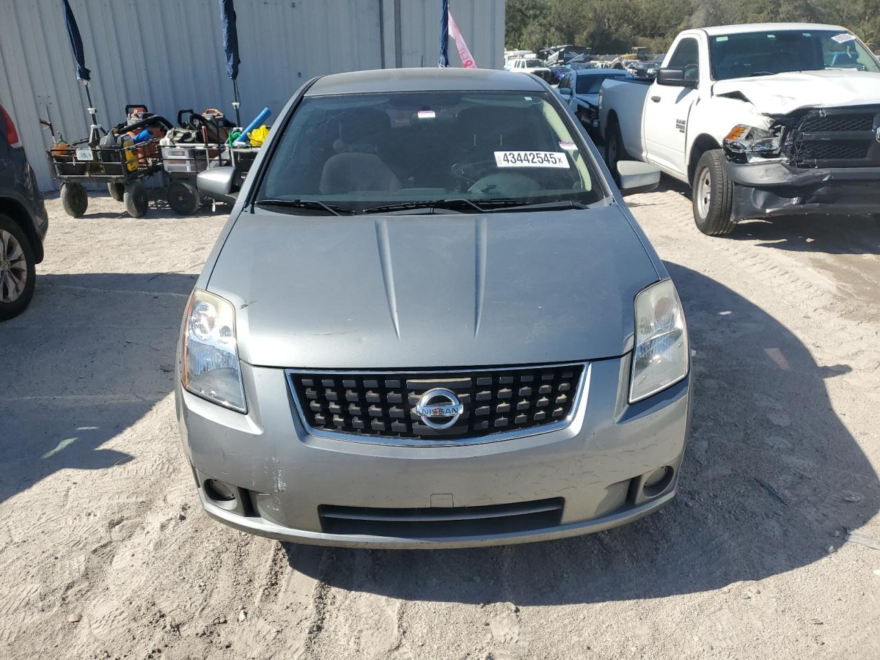 2008 Nissan Sentra VIN 3N1AB61E38L695510 Copart auction photo, rear end damage thumbnail 5