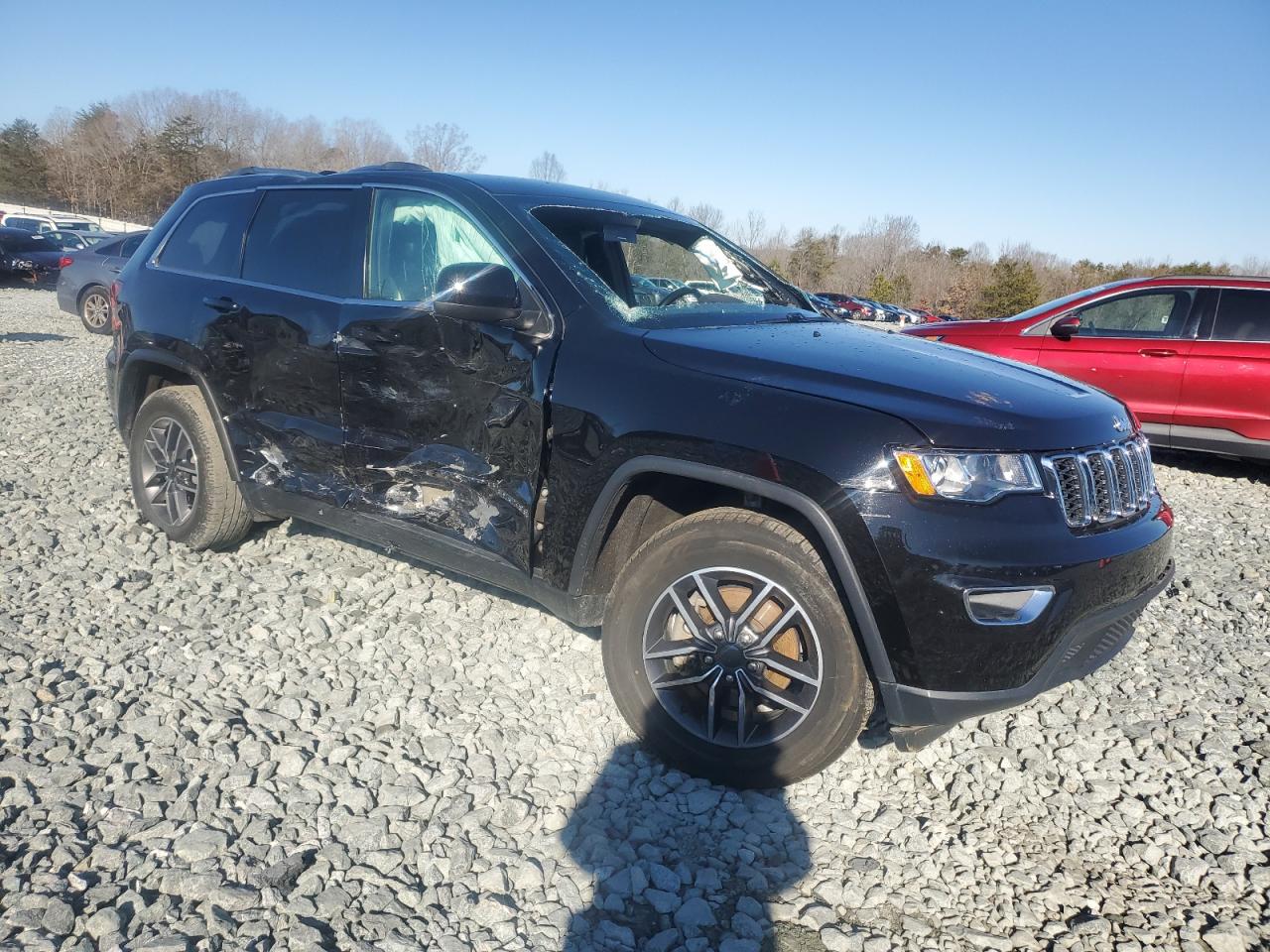 2020 Jeep Grand Cherokee VIN 1C4RJEAGXLC247011 Copart auction photo, all over damage thumbnail 4