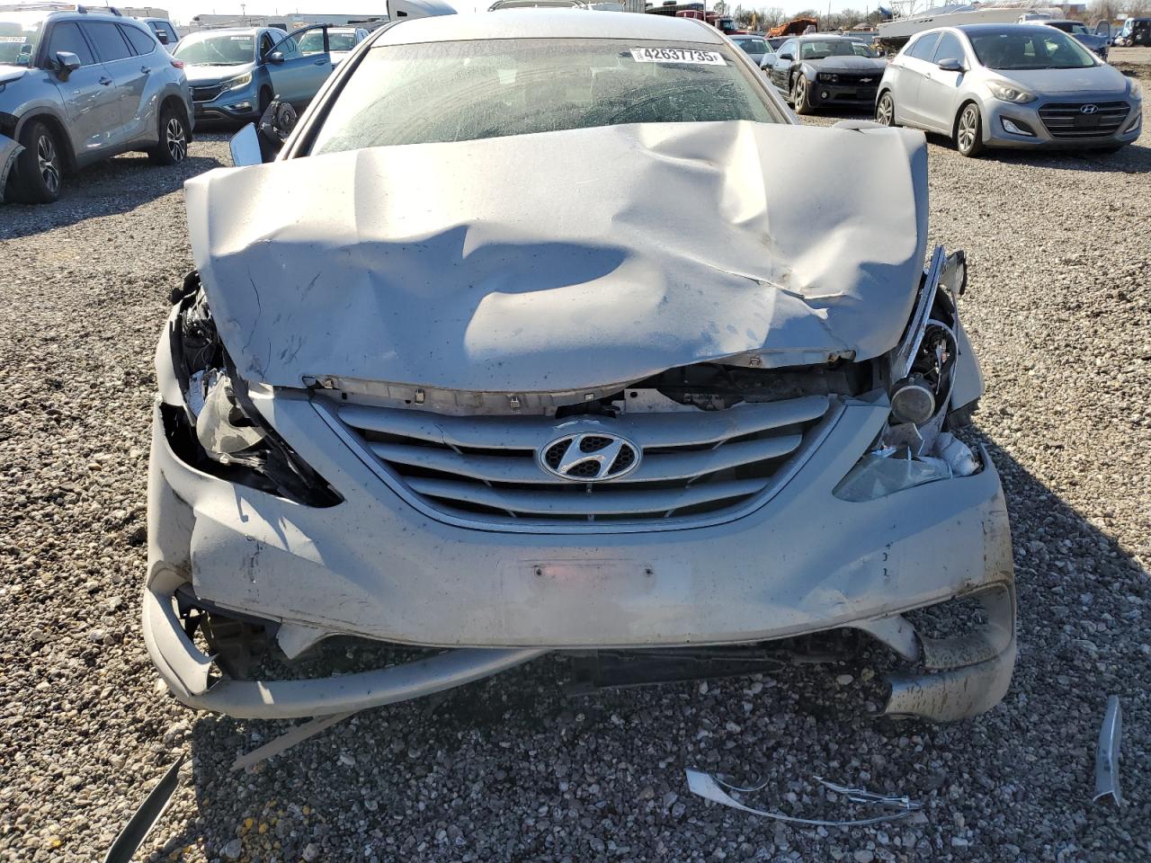 2011 Hyundai Sonata VIN 5NPEB4AC6BH181398 Copart auction photo, front end / side damage thumbnail 5