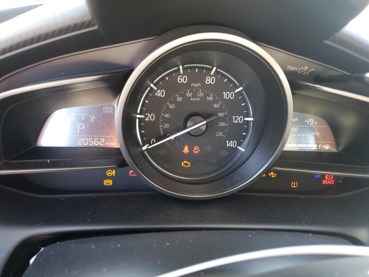 2019 Mazda CX-3 VIN JM1DKFB7XK0454736 Copart auction photo, front end damage thumbnail 9