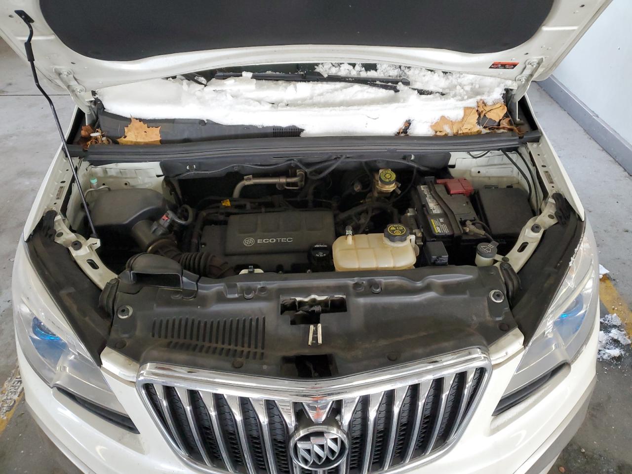 2015 Buick Encore VIN KL4CJESB0FB194123 Copart auction photo, rear end / front end damage thumbnail 12