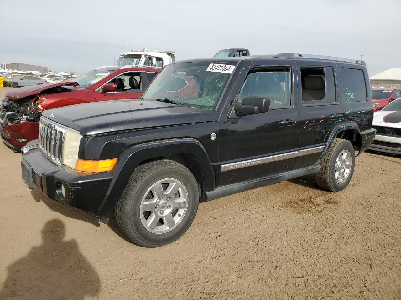 2008 Jeep Commander VIN 1J8HG58N98C125061