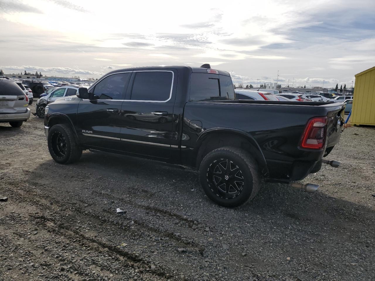 2020 RAM 1500 VIN 1C6SRFHT7LN345976 Copart auction photo, rear end damage thumbnail 2
