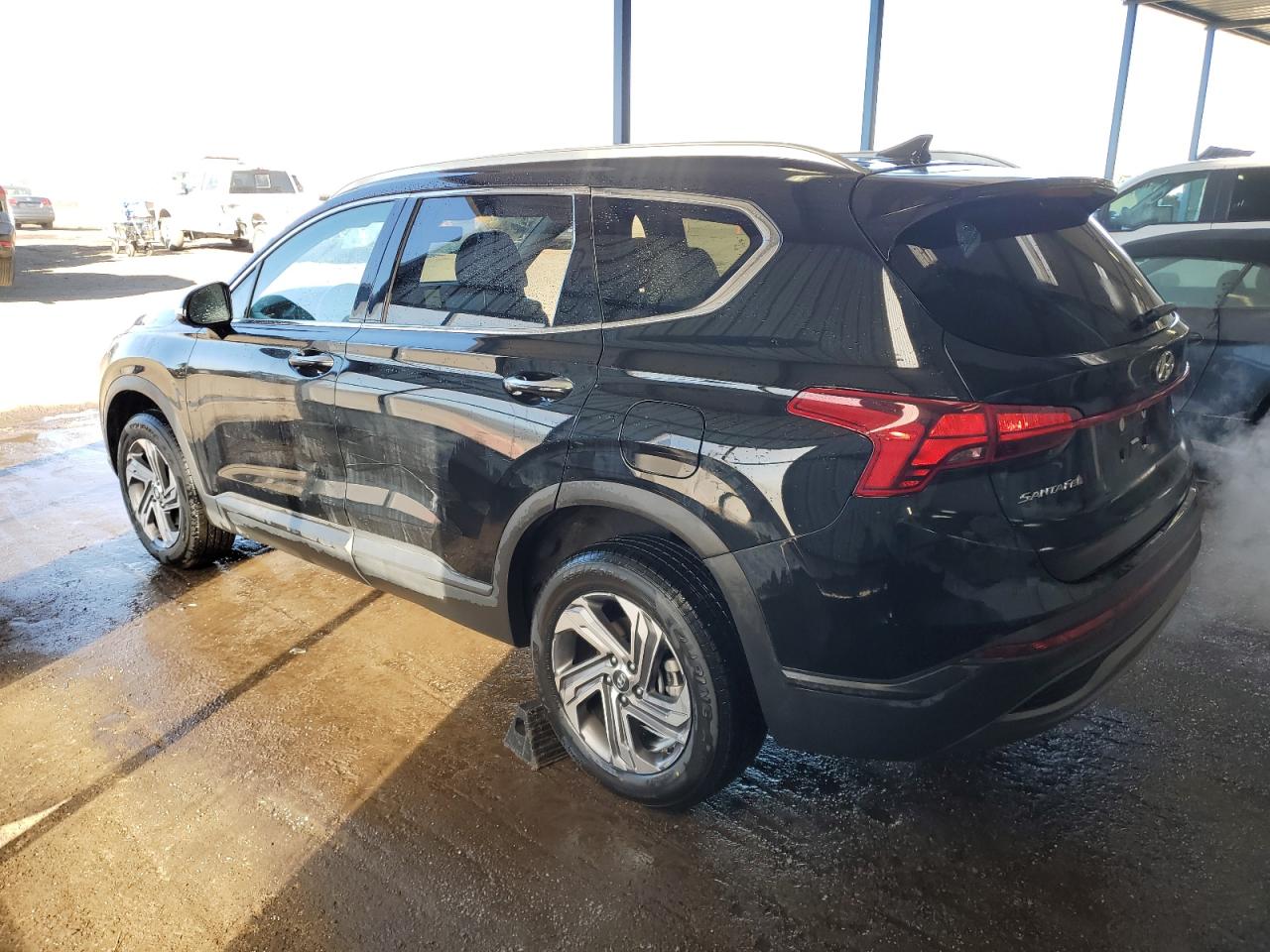 2023 Hyundai Santa Fe VIN 5NMS2DAJ7PH642114 Copart auction photo, side damage thumbnail 2