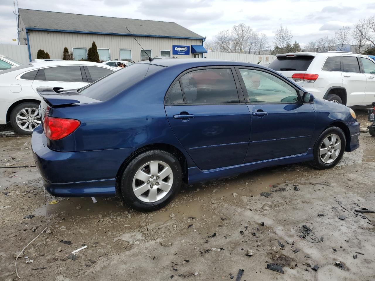 2006 Toyota Corolla VIN 1NXBR32E36Z691644 Copart auction photo, side / front end damage thumbnail 3