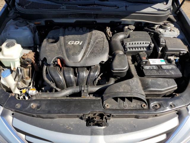 2014 Hyundai Sonata VIN 5NPEB4AC0EH901220 Copart auction photo, side / front end damage thumbnail 11