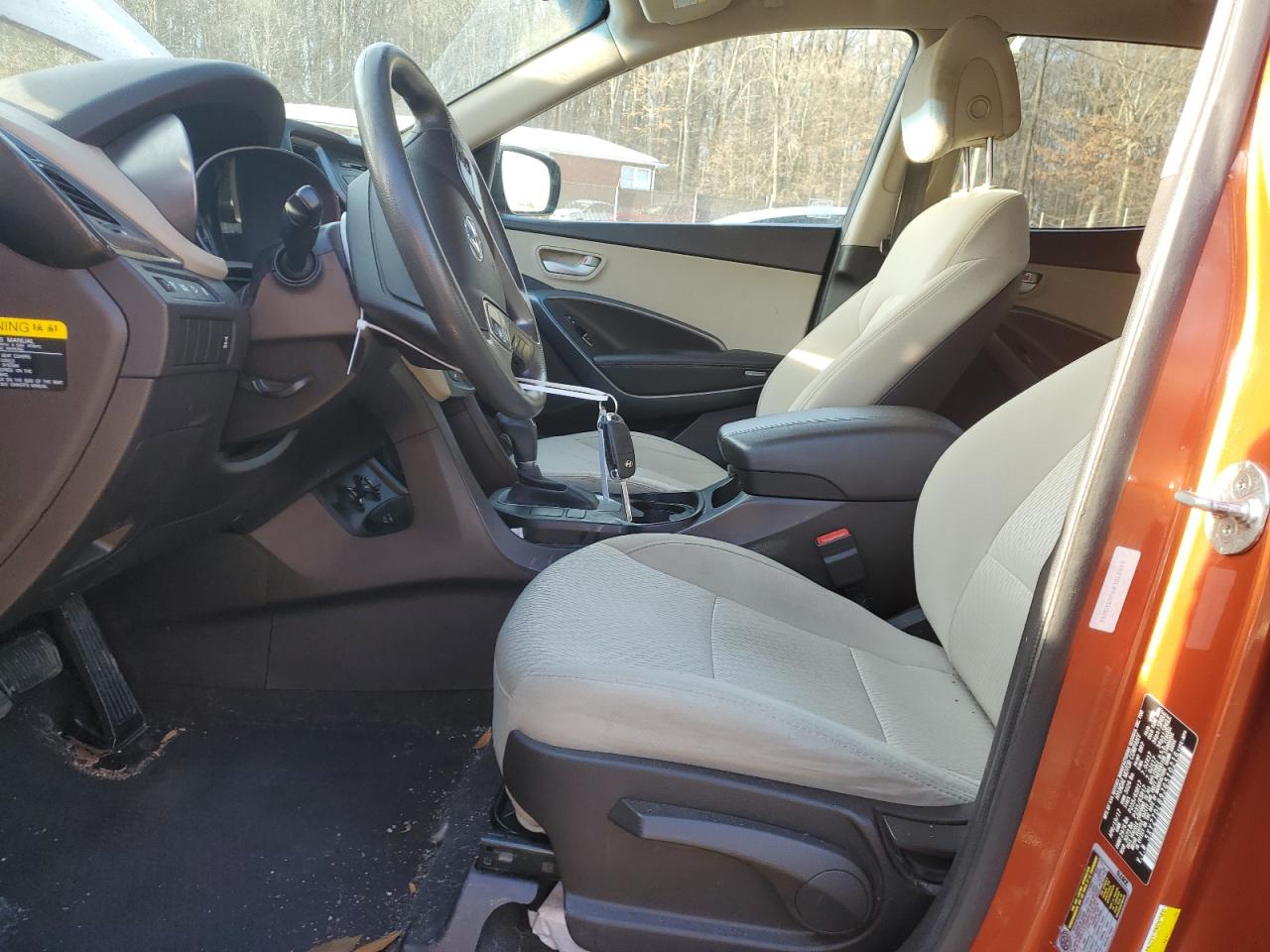 2018 Hyundai Santa Fe VIN 5XYZTDLB9JG510216 Copart auction photo, undercarriage / rear end damage thumbnail 7