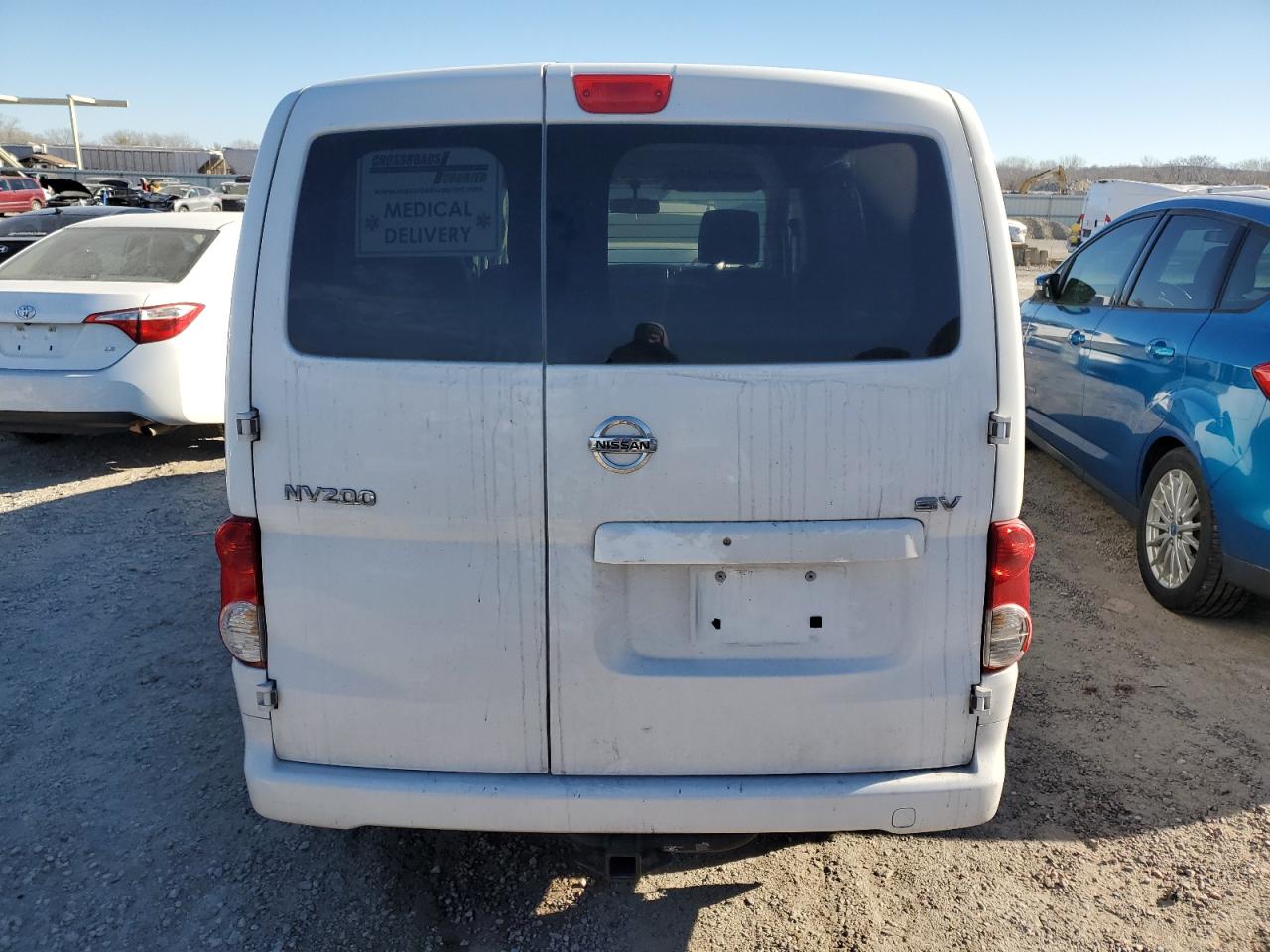 2017 Nissan NV VIN 3N6CM0KN0HK699366 Copart auction photo, front end damage thumbnail 6